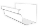 L-Style 0.032" Aluminum Kynar Brownstone Gutter