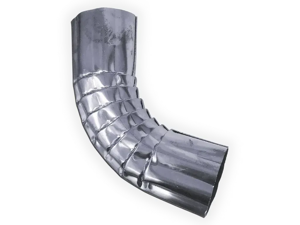 Round Corrugated G90 Galvanized Steel Elbow