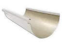 Reverse Bead 0.032" Kynar Aluminum Half Round Gutter