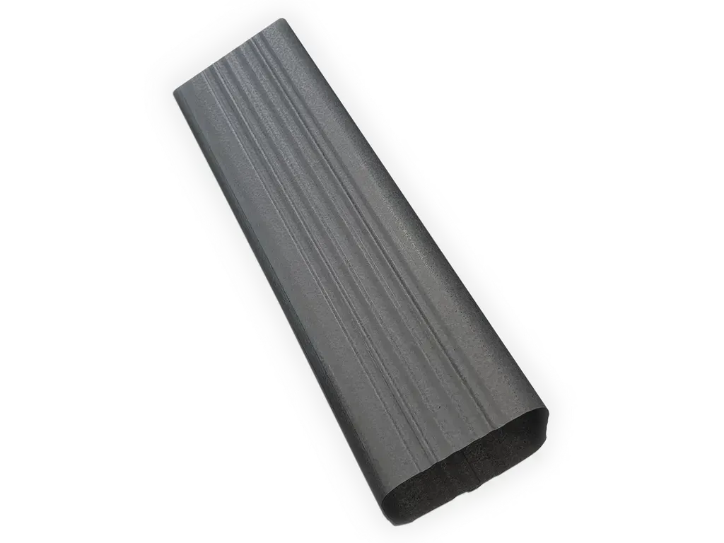 Square Corrugated Bonderized Steel Downspout (Paint Grip) | 3"x 4" | K&M Sheet Metal