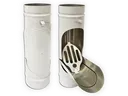 Plain Round 0.027" Aluminum Downspout Cleanout
