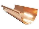 Reverse Bead Copper Half Round Gutter
