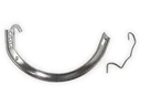 Galvanized Steel Gem Circle Half Round Gutter Hanger