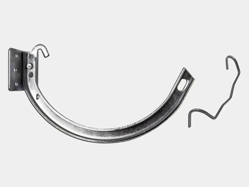 K&M Sheet Metal #10 Combo Shank and Circle Galvanized Steel Hanger - Galvanized Steel - No Paint