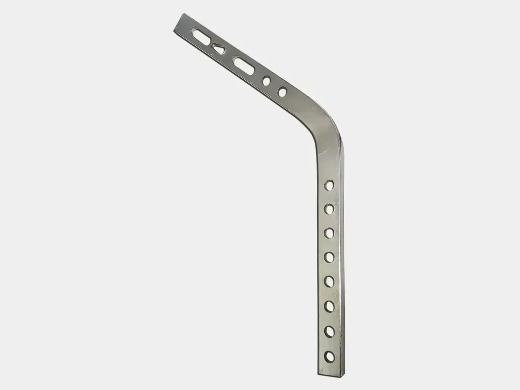 #11 Shank for Galvanized Steel Gutter Hanger on Exposed Rafter