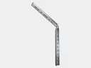 #12 Galvanized Steel Roof Mount Gutter Shank
