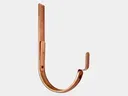 #16 Roof Mount Half Round Gutter Copper Bar Hanger