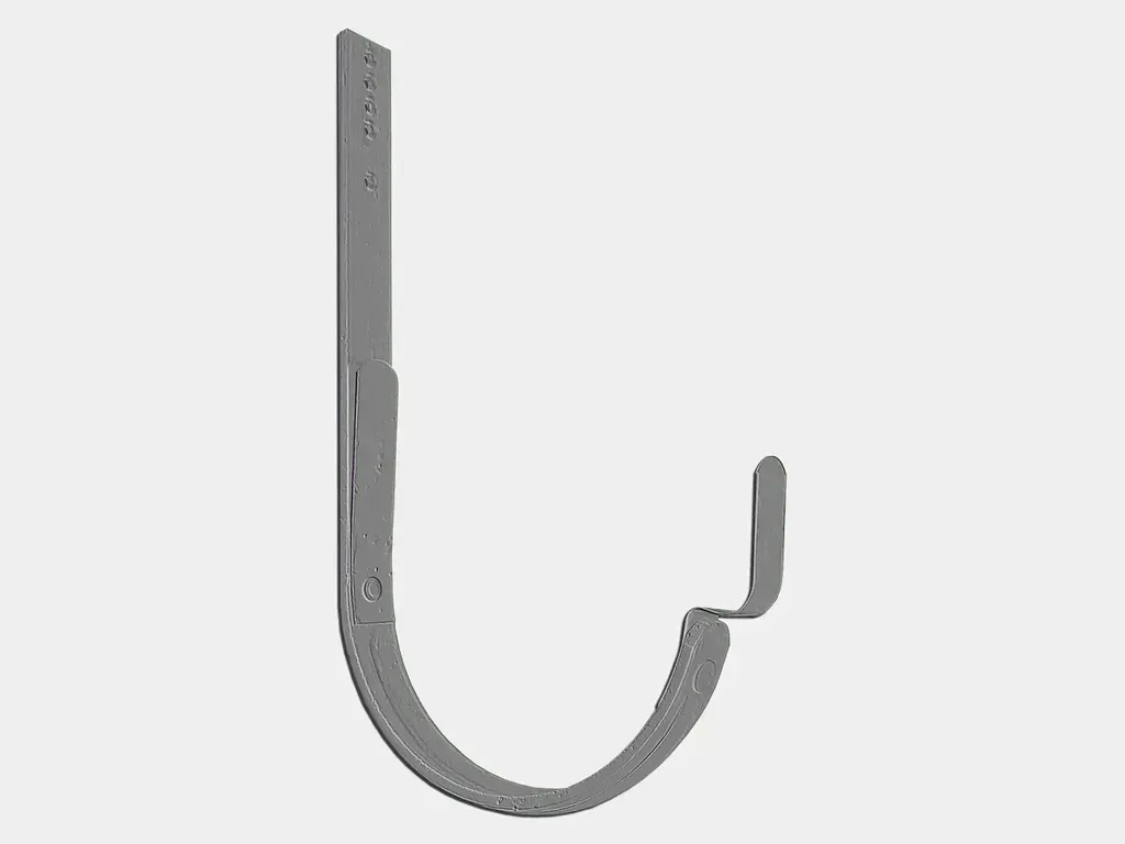 #16 Roof Mount Half Round Gutter Lead Coated Copper Bar Hanger