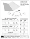 0.032" Aluminum Kynar Standard Roof Valley Flashing