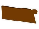 Kynar Steel Solid Gutter Cover End Cap
