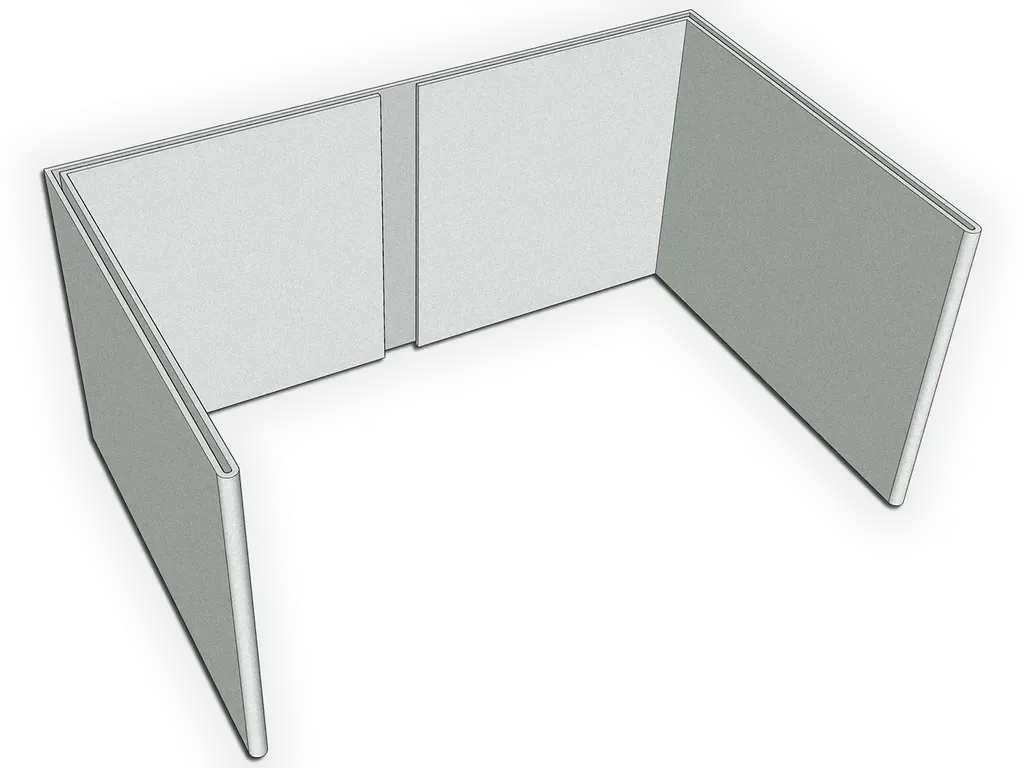 K&M Sheet Metal Hidden Mount Galvalume Plus Downspout Strap