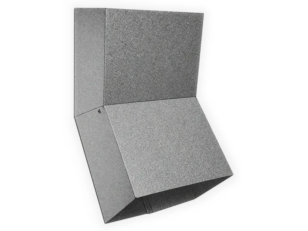 Plain Square Freedom Gray Elbow (A) Style | K&M Sheet Metal