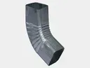 Square Corrugated G90 Galvanized Steel Elbow (B) Style