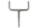 Square Side Fasten Downspout Hook - Lead Coated Copper