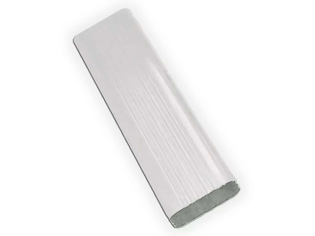 Square Corrugated 0.027" Aluminum Downspout | K&M Sheet Metal
