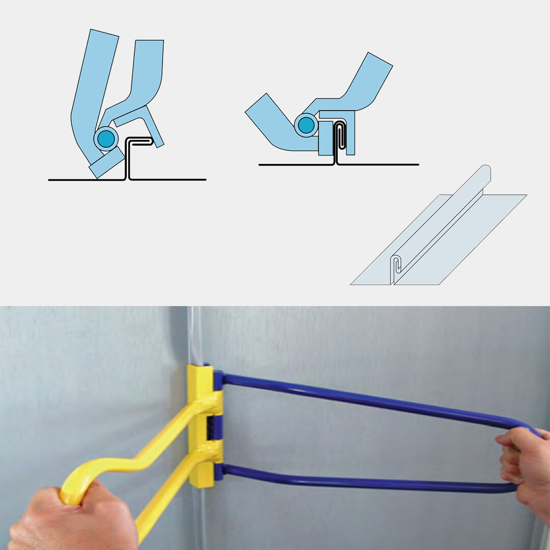 [RAU1174] Rau 1174 Standing Seam Double Lock Folding Tool