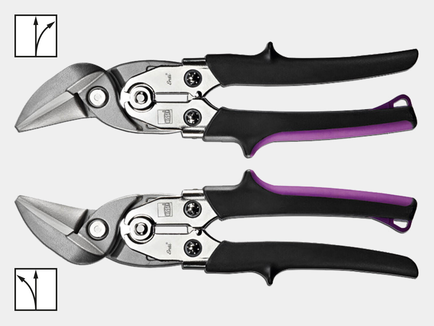 Bessey Erdi Premium HSS Shape and Straight Snips