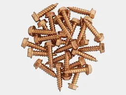 [SC03-10] Copper Plated 3/4" Stainless Steel Zip Screws