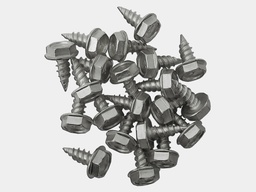 [SC01-50] Stainless Steel 3/8" Zip Screws