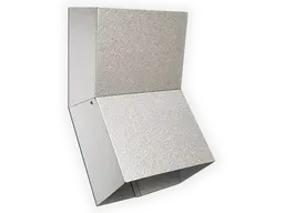 Plain Square Galvalume Plus Elbow (A) Style
