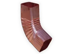 Square Corrugated Copper Elbow (B) Style