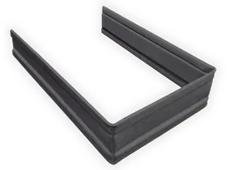 Plain Square Lead Coated Coated Copper Downspout Strap