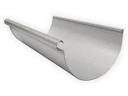 Reverse Bead Galvalume Plus Half Round Gutter