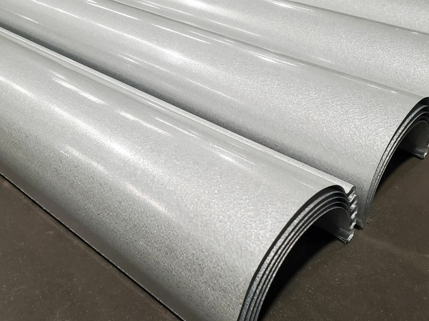 Reverse Bead Galvalume Plus Half Round Gutter