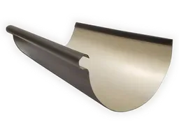 Reverse Bead 24 Gauge Kynar Steel Half Round Gutter