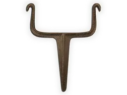 Square Downspout Hook - Bronze