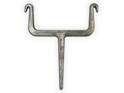 Square Downspout Hook - Cast Zinc