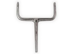 Square Side Fasten Downspout Hook - Cast Zinc