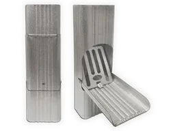 [CL344-2002] Square Corrugated Galvalume Plus Downspout Cleanout