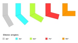 Square Corrugated Galvalume Plus Elbow (B) Style