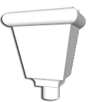 The Brookstone Conductor Head | Leader Head - Copper, Aluminum, Steel