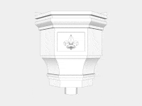 The Churchill Inside Corner Conductor Head | Leader Head