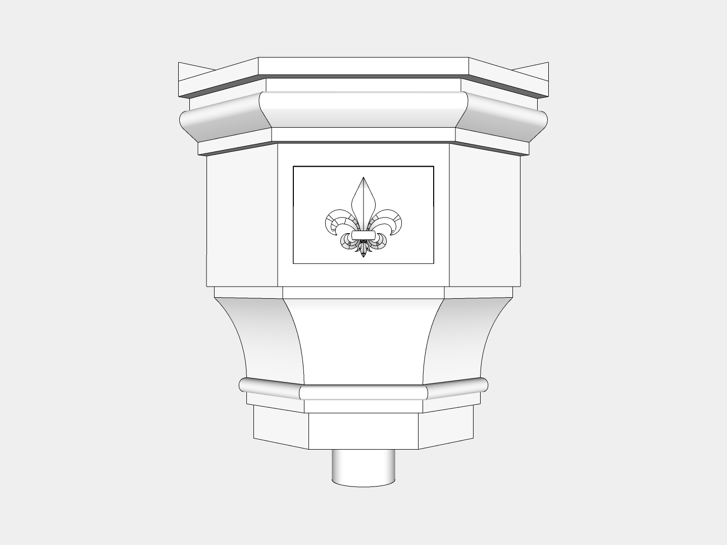 The Churchill Inside Corner Conductor Head | Leader Head