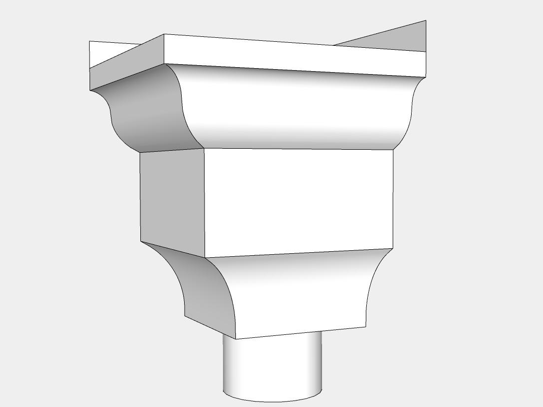 The Federal Inside Corner Conductor Head / Leader Head