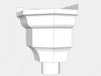 The Excalibur Inside Corner Conductor Head / Leader Head