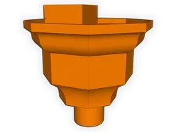 The Excalibur Outside Corner Conductor Head / Leader Head