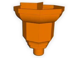 The Regal Outside Corner Conductor Head / Leader Head