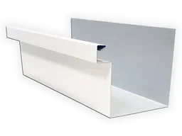 0.027" Aluminum Commercial Box Gutter