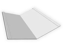 0.032" Aluminum Kynar Standard Roof Valley Flashing