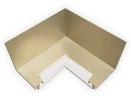 K-Style Aluminum 0.027" Gutter Inside Miter