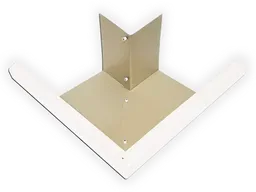 K-Style Aluminum 0.032" Kynar Gutter Outside Miter