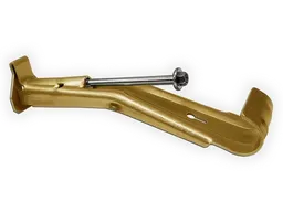 Brass Hidden Gutter Hanger With Screw and Clip