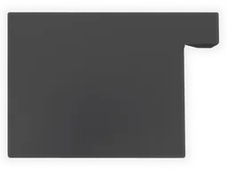 A-Style Commercial Kynar Steel Box Gutter Left / Right End Cap