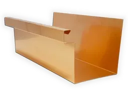 A-Style Copper Commercial Box Gutter