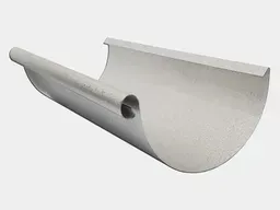 Euro Bead Galvalume Plus Half Round Gutter