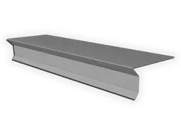 Galvalume Plus D-Style Shingle Roof Drip Edge with Kick